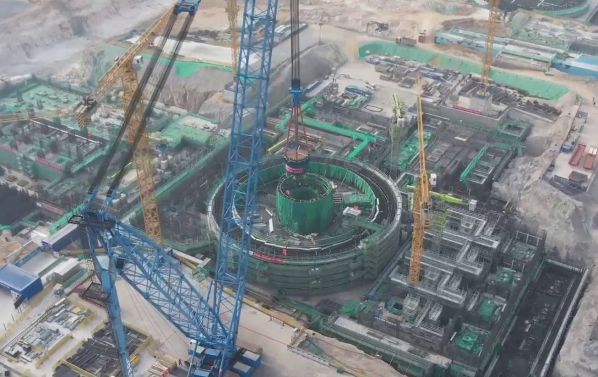 Core catcher casing has been installed at Xudabao NPP Unit 3