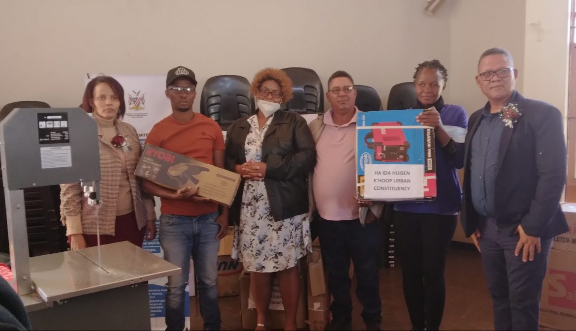 Income generating projects in seven //Kharas constituencies get a helping hand
