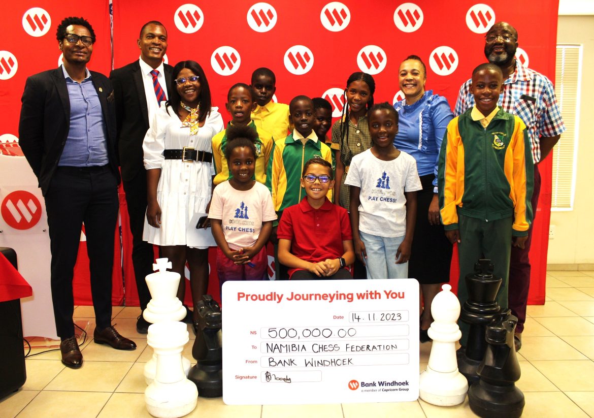 Bank Windhoek Invests Half a Million in Namibian Chess Development
