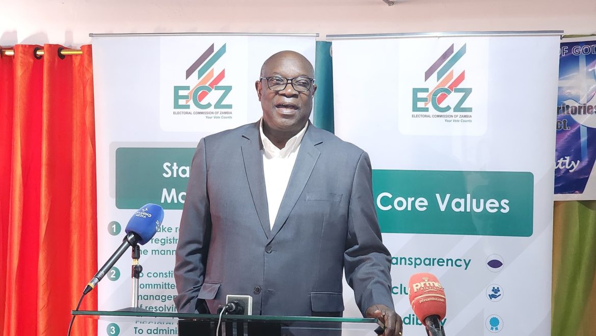 Zambia’s electoral body says no plans to introduce electronic voting in 2026 polls