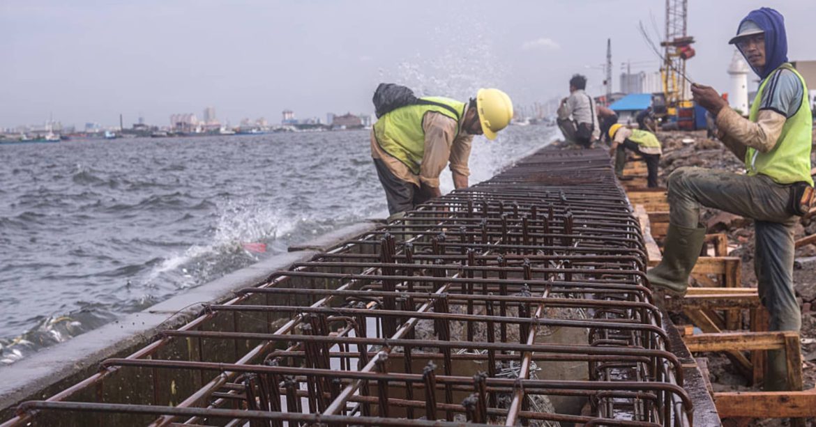 Indonesia pushes ahead with giant sea wall plan to protect Java’s north coast