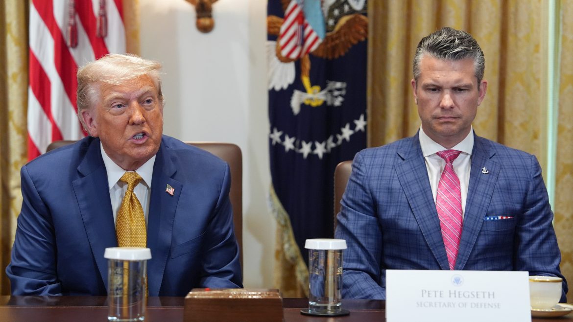 Trump defends U.S. weapons stockpile after report of shortages