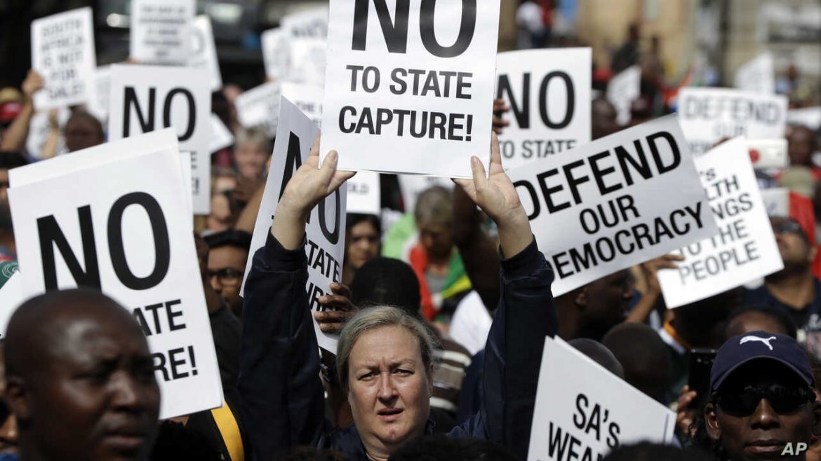 Thousands march in Cape Town to protest state capture