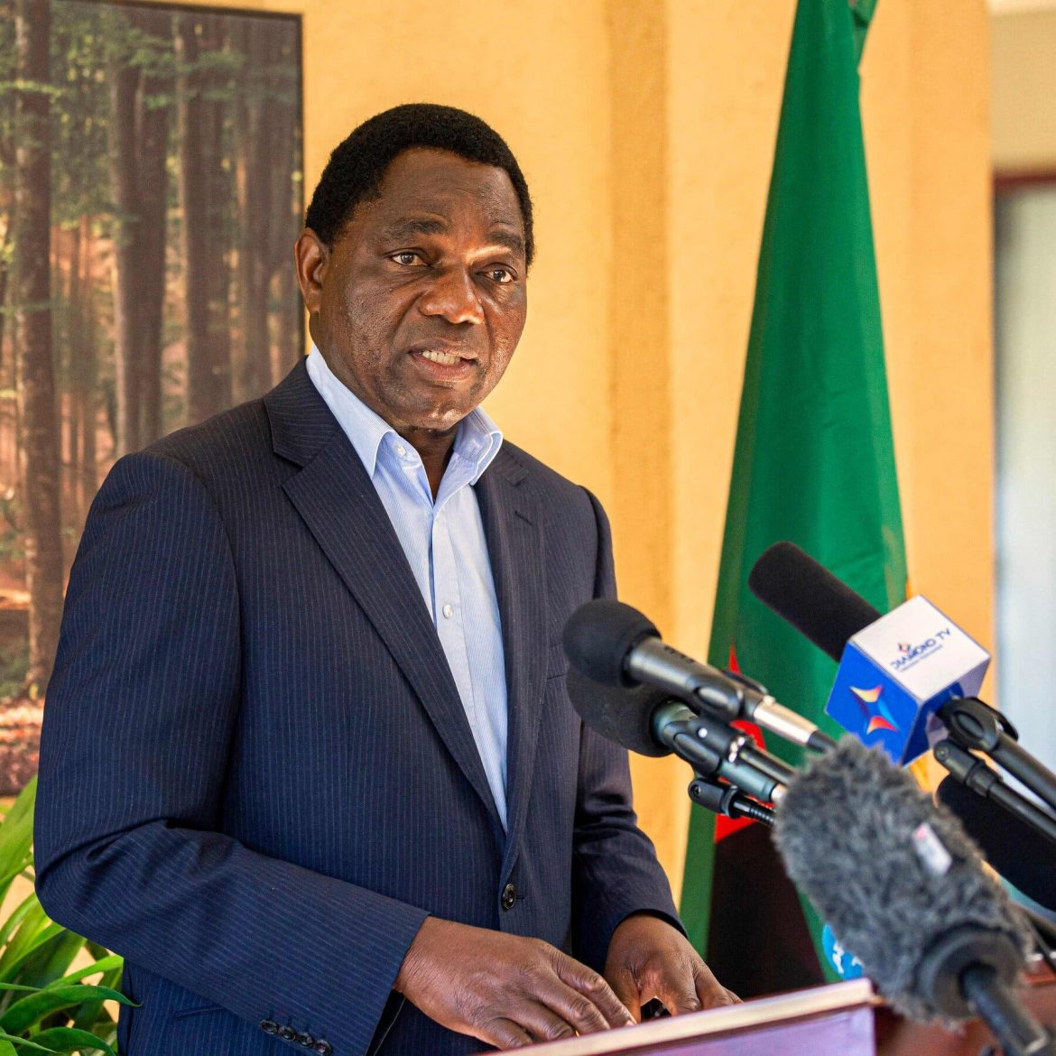 Zambian president Hichilema announces military, police appointments
