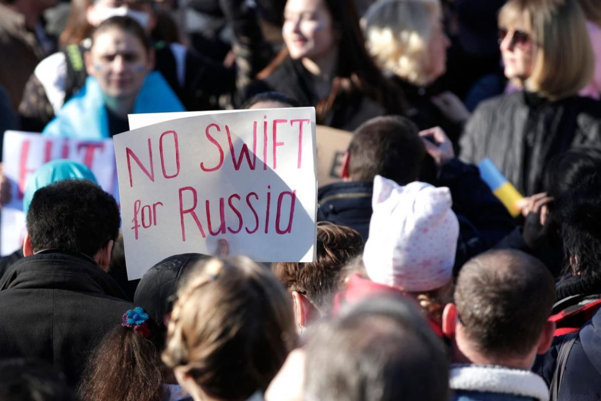 U.S., Europe to remove some Russian banks from SWIFT, escalating economic sanctions
