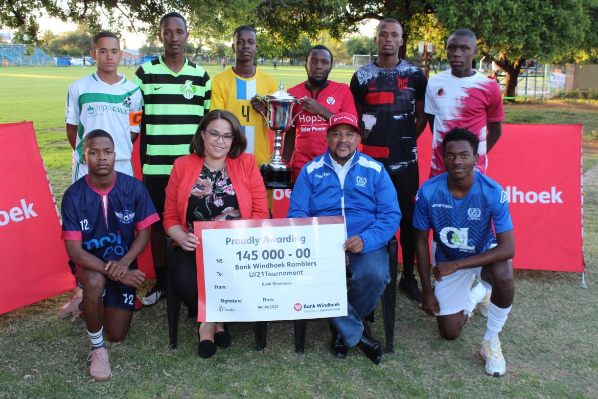 Bank Windhoek and Ramblers launch youth soccer tourney