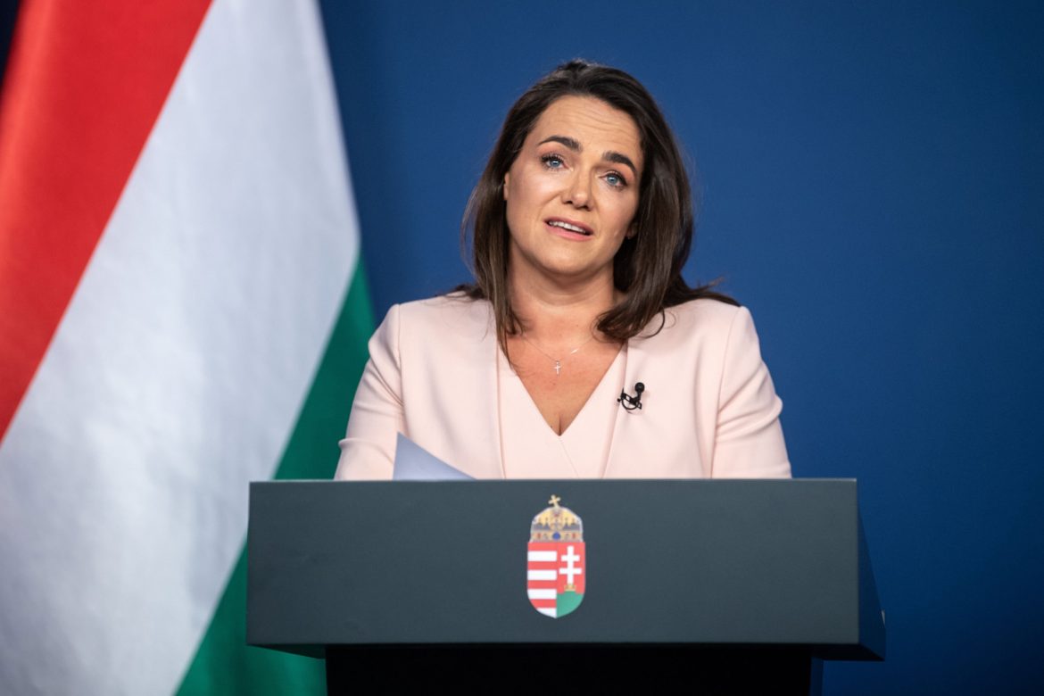 Hungary’s first female President Novak inaugurated