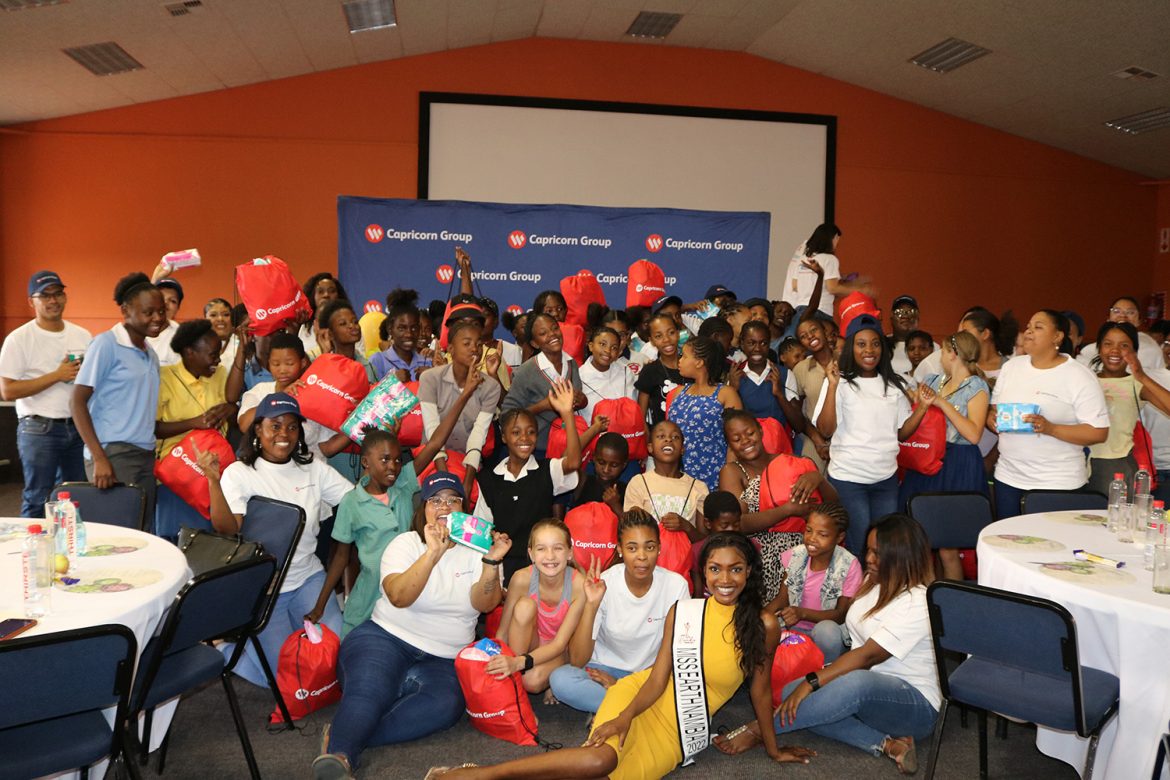 Capricorn Group employees donate over 16 500 Sanitary pads for disadvantaged girls on International Day of the Girl Child
