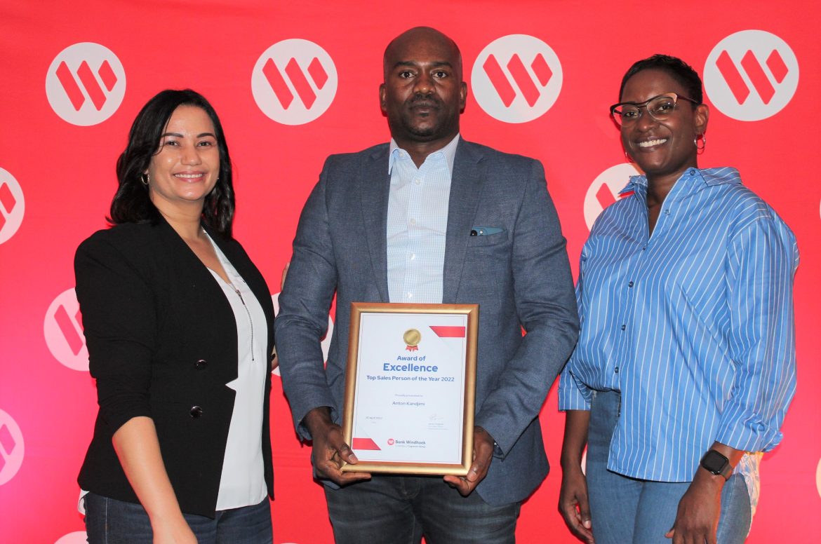 Indongo Ford Salesperson Wins Top Award at Bank Windhoek’s Annual Northern Selekt Sales Awards