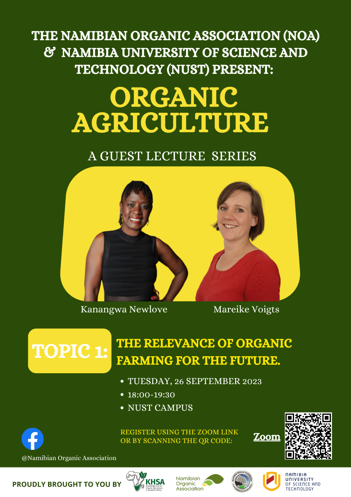 Namibia to Host Public Guest Lecture Series on Organic Agriculture