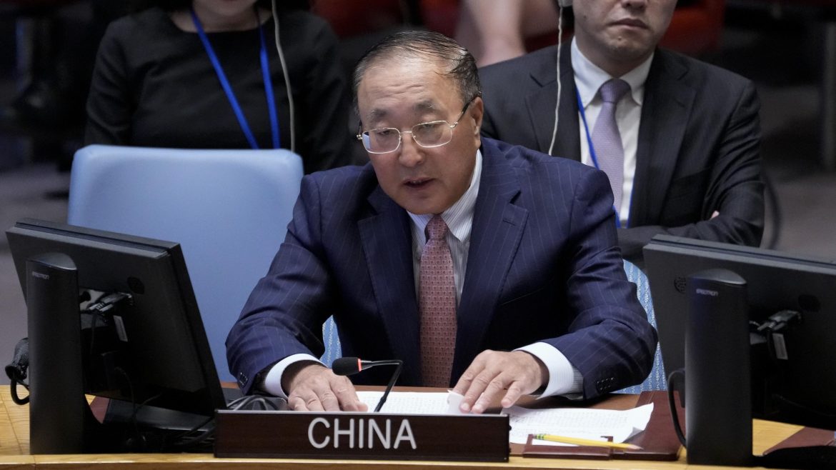 Chinese envoy calls for Palestinian-Israeli ceasefire, protection of civilians