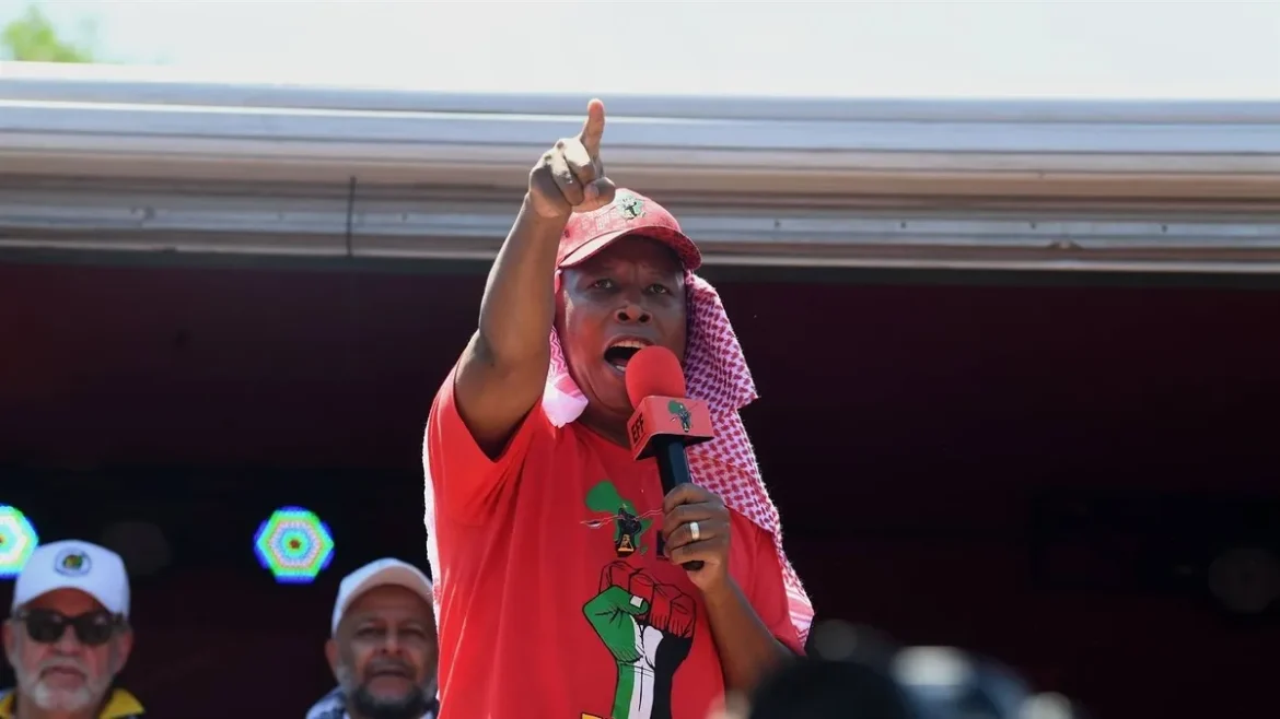 South Africa to vote on Malemas motion to close the Israeli Embassy