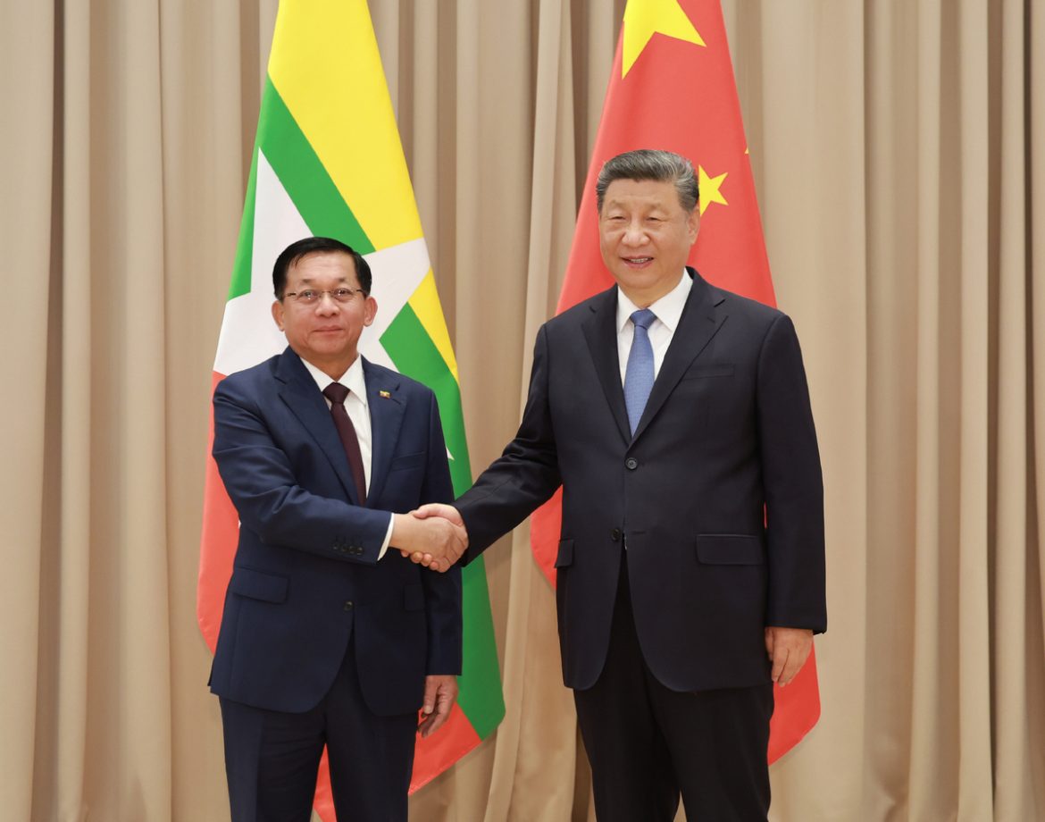 Xi, Myanmar leader exchange congratulations on 75th anniversary of diplomatic ties