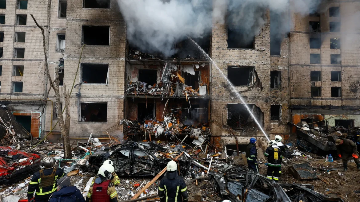 At least 9 killed, 40 injured in Russian strike on Ukraine