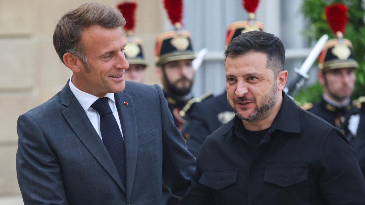 Macron says Europe ready to offer security guarantees to Ukraine