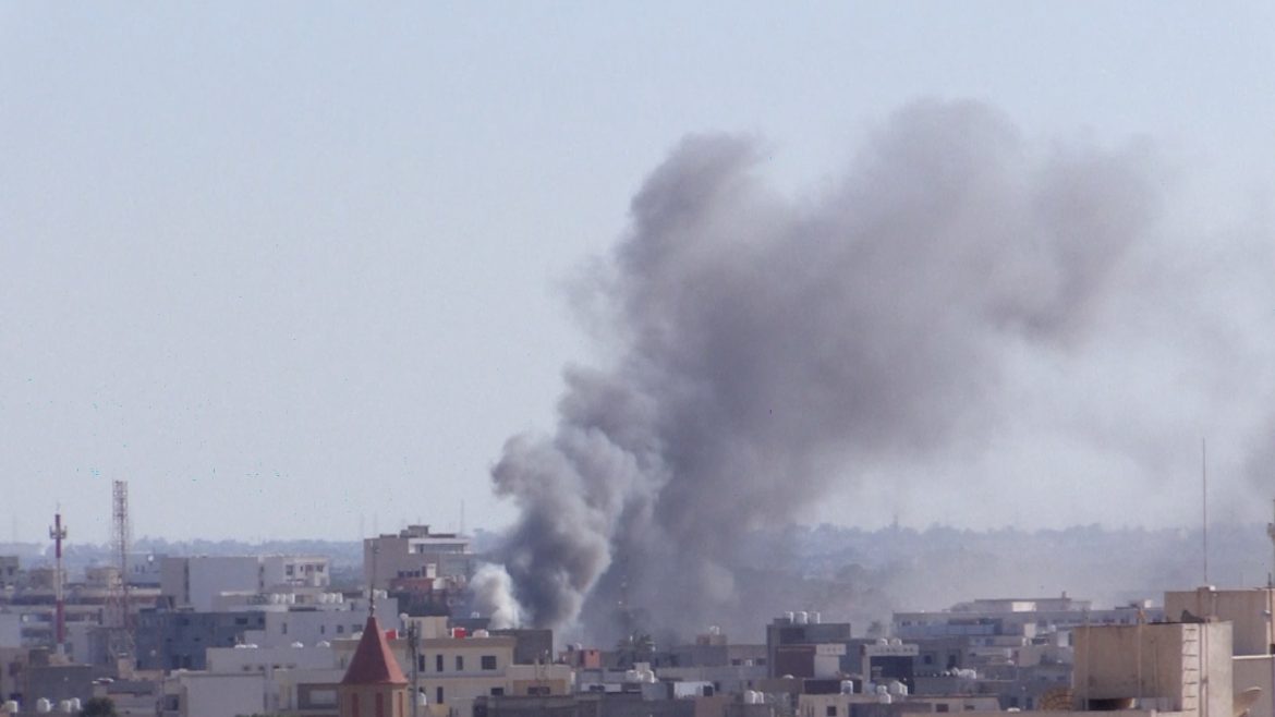 Armed clashes erupt west of Libya’s capital