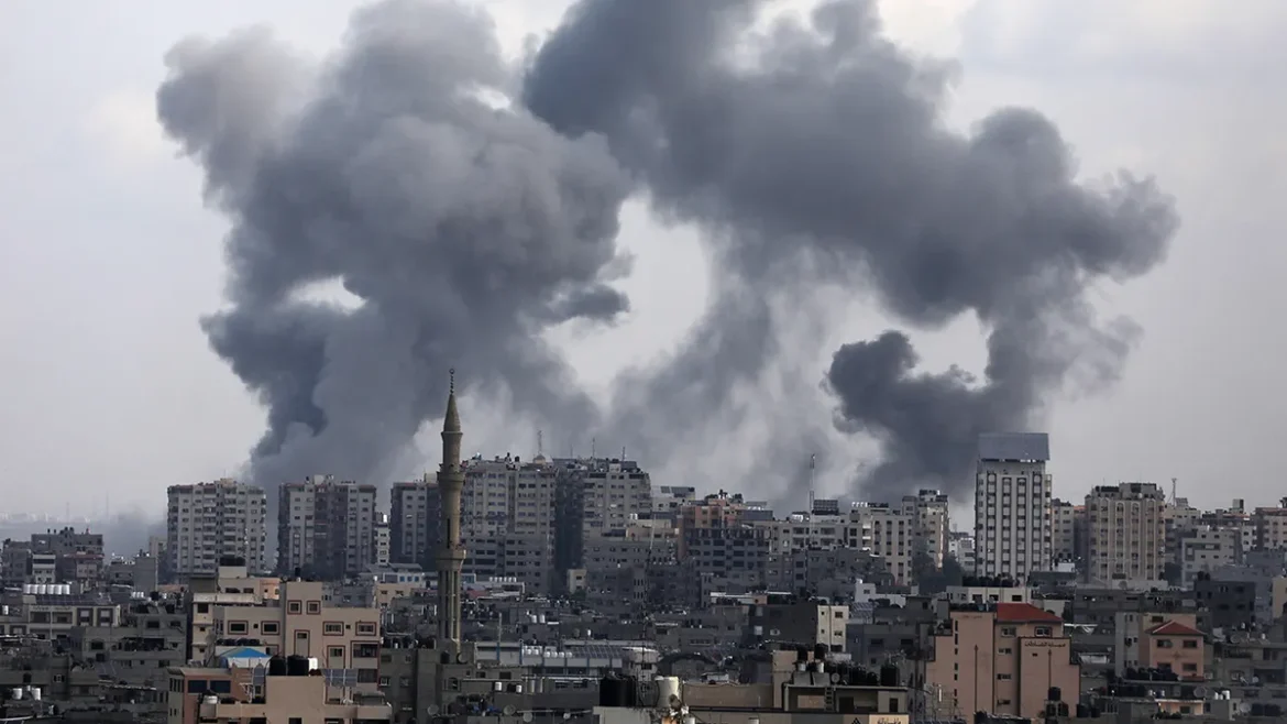 Israeli army says conducted airstrikes on 100 targets across Gaza