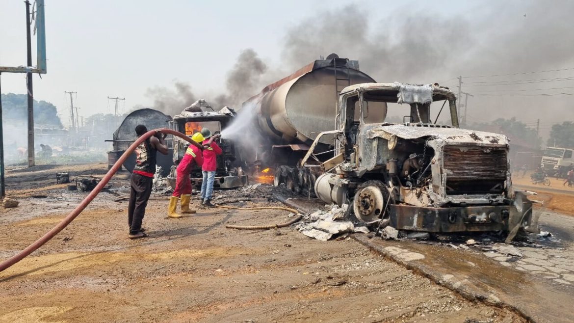 35 killed, dozens injured after gasoline tanker explosion in Nigeria