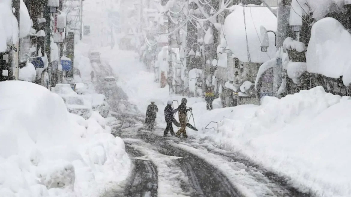 Blizzards, extreme cold disrupt transport across N. Japan