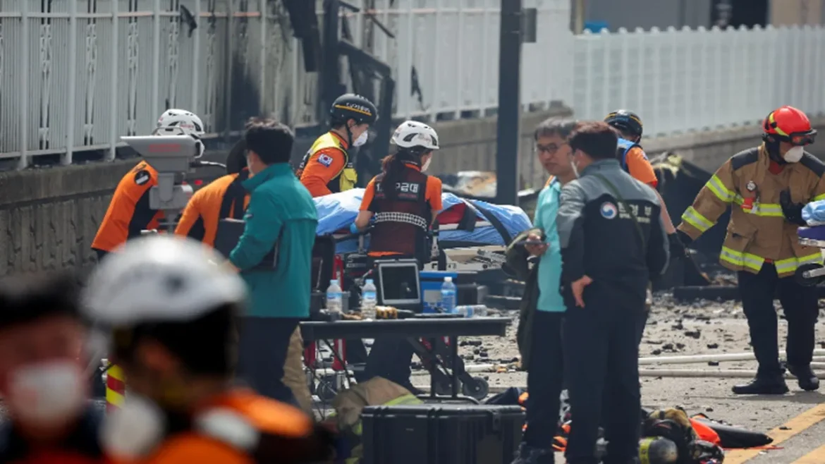 Chinese national among injured in fire in central Seoul
