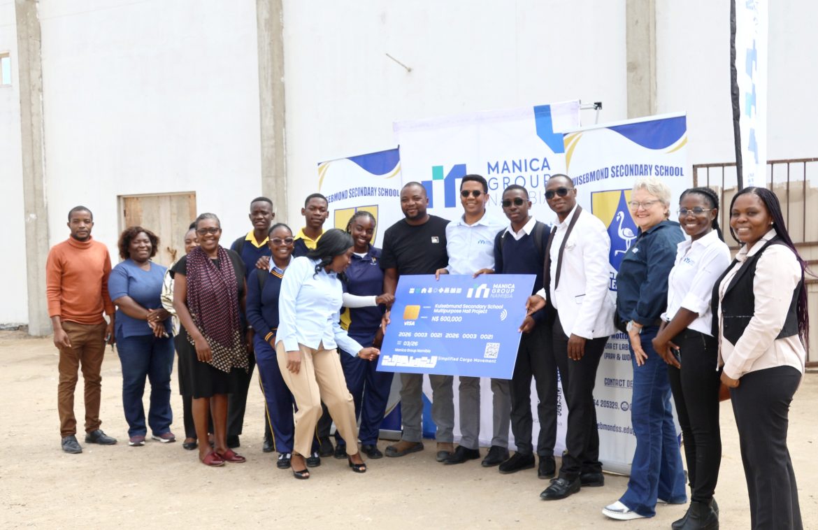 MANICA GROUP NAMIBIA ASSISTS WITH KSS SCHOOL HALL PROJECT