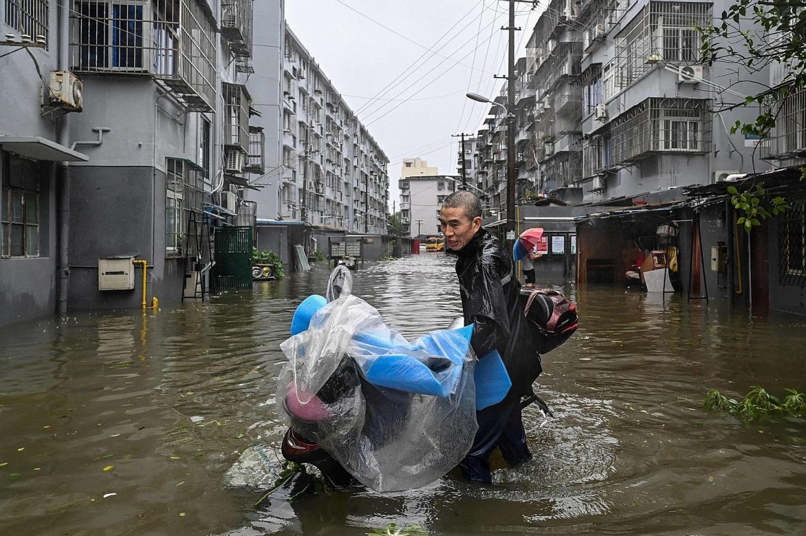 China issues orange alert as Typhoon Noul makes landfall
