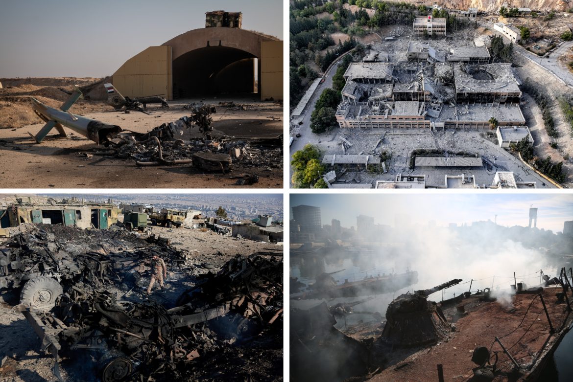 12 countries condemn Israeli strikes on Syrian military base