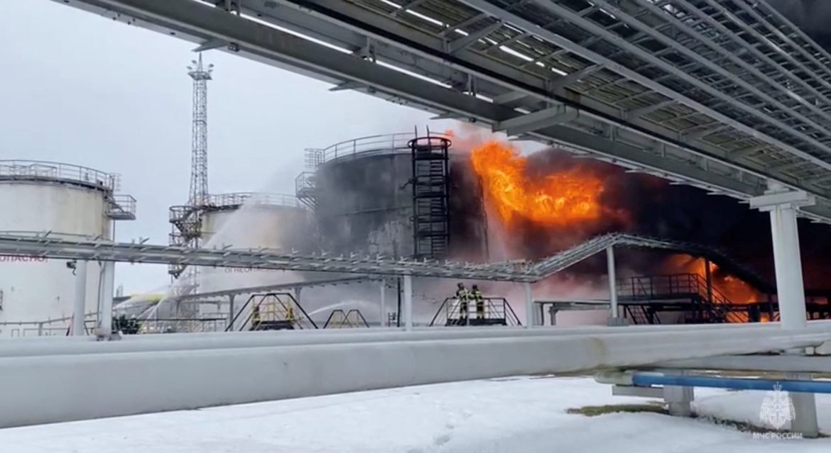 Drone attack targets Tripoli oil depot, fuel supplies unaffected
