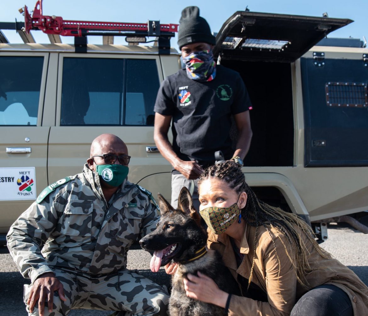 Old Mutual helps to combat wildlife crime through sponsoring specialised Anti-Poaching Dogs