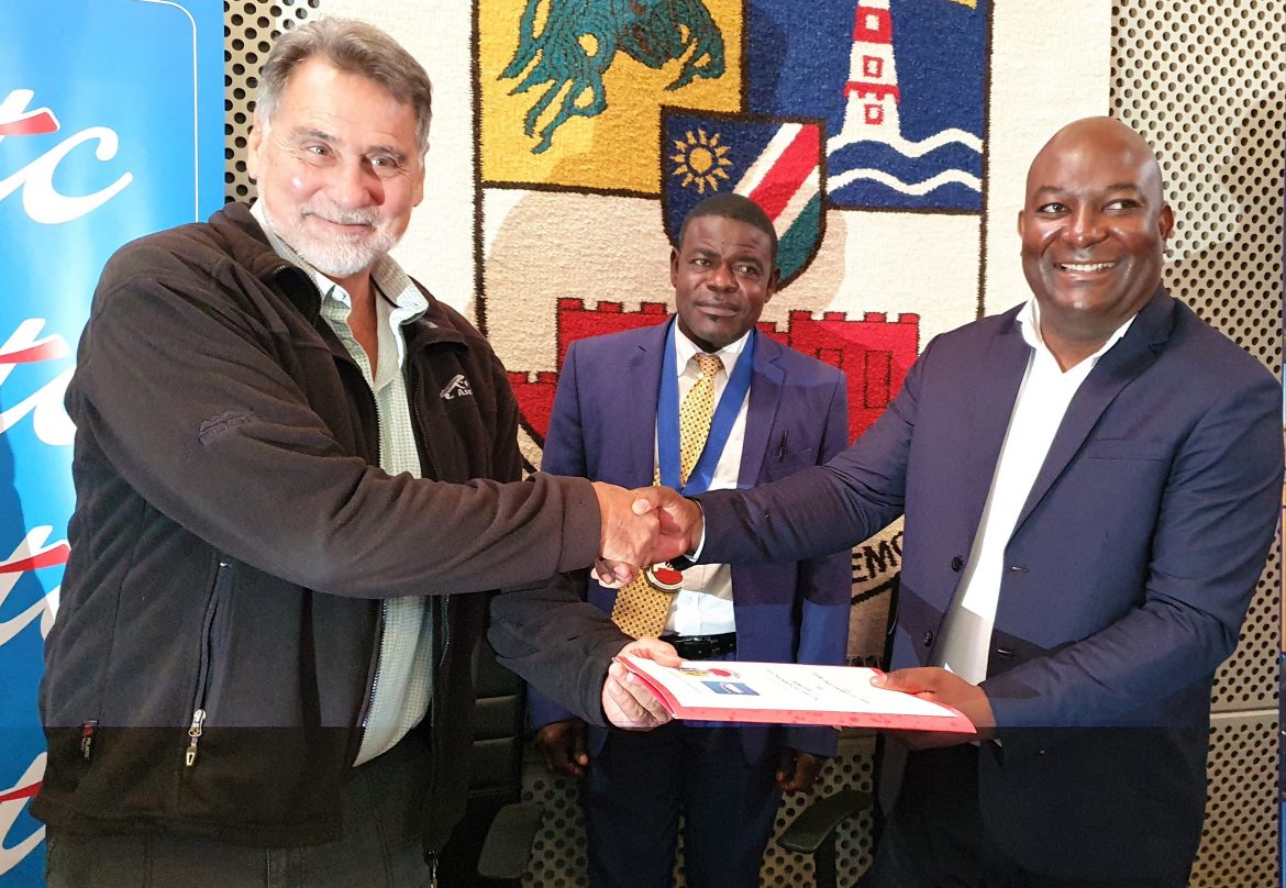 MTC AND SWAKOPMUND MUNICIPALITY SIGNED A MEMORANDUM OF UNDERSTANDING.