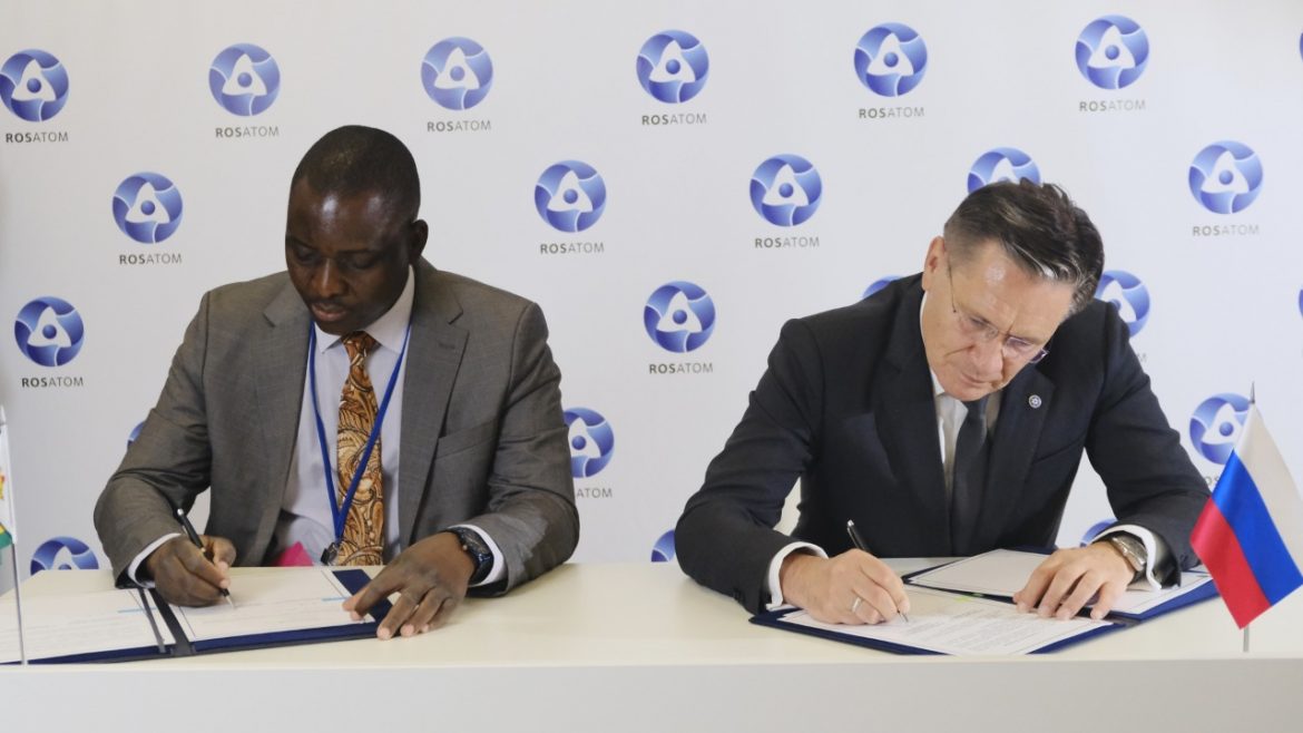 Russia and Zimbabwe signed a Memorandum of Understanding on cooperation in the field of peaceful uses of atomic energy