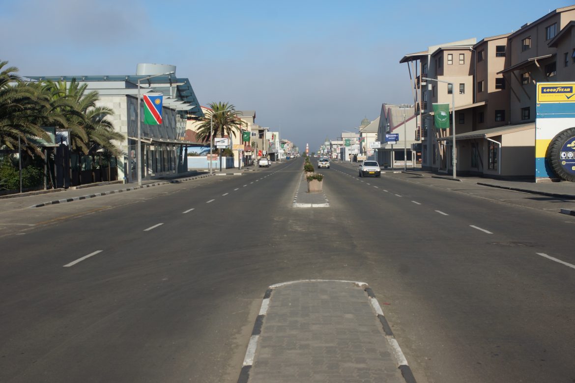 Peace and quiet at Swakopmund after the Easter rush