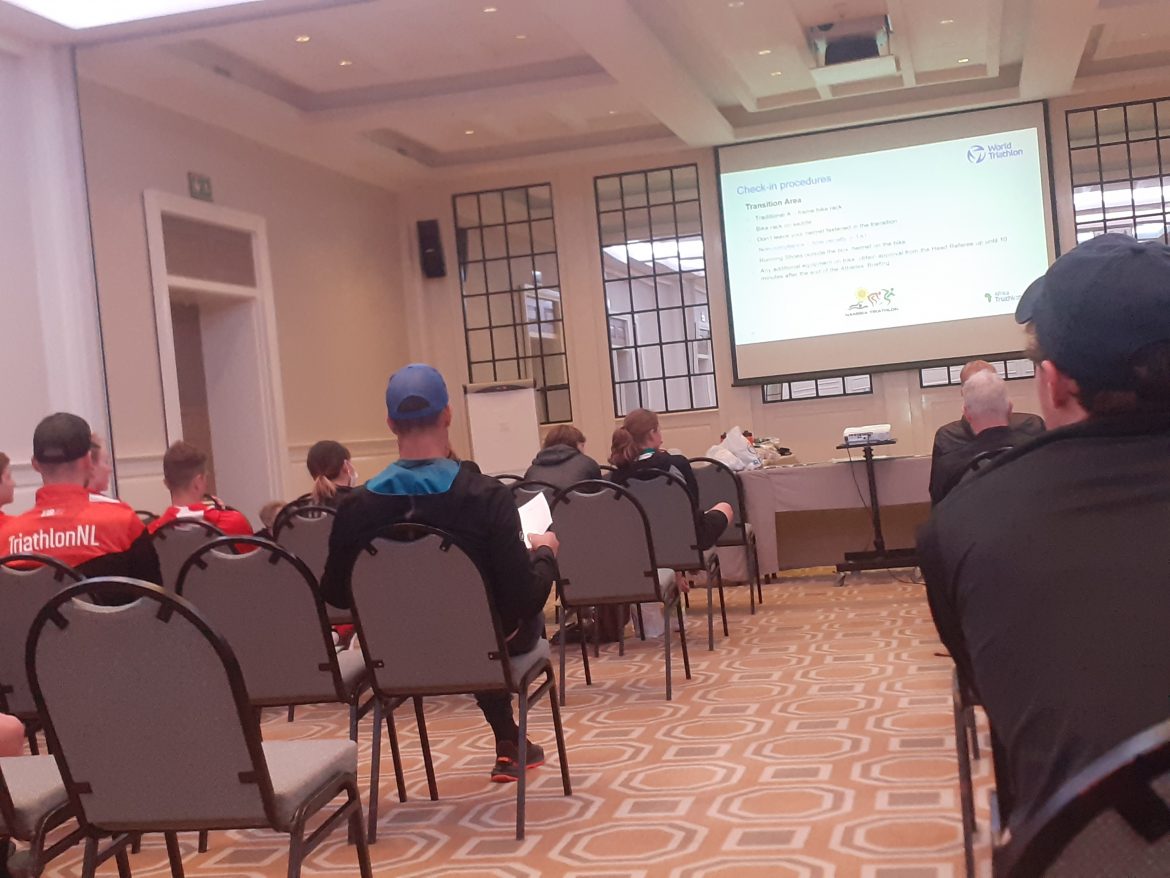 International triathletes test their mettle at Swakopmund