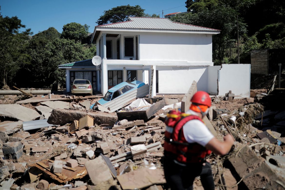 S. African flood death toll revised down to 435