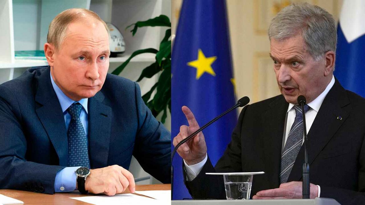 In phone call with Finland’s Niinisto, Putin says applying for NATO membership a “mistake”
