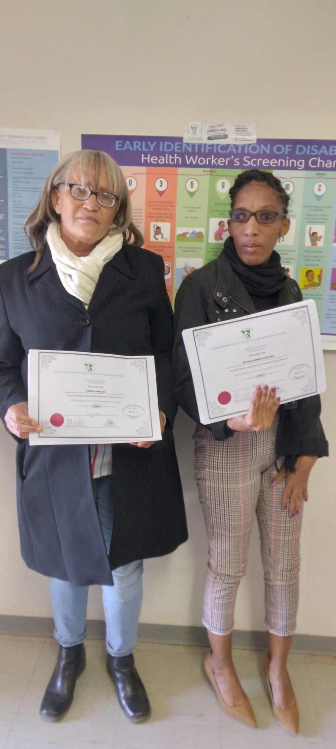 Visually impaired graduates from the south hopeful for the future