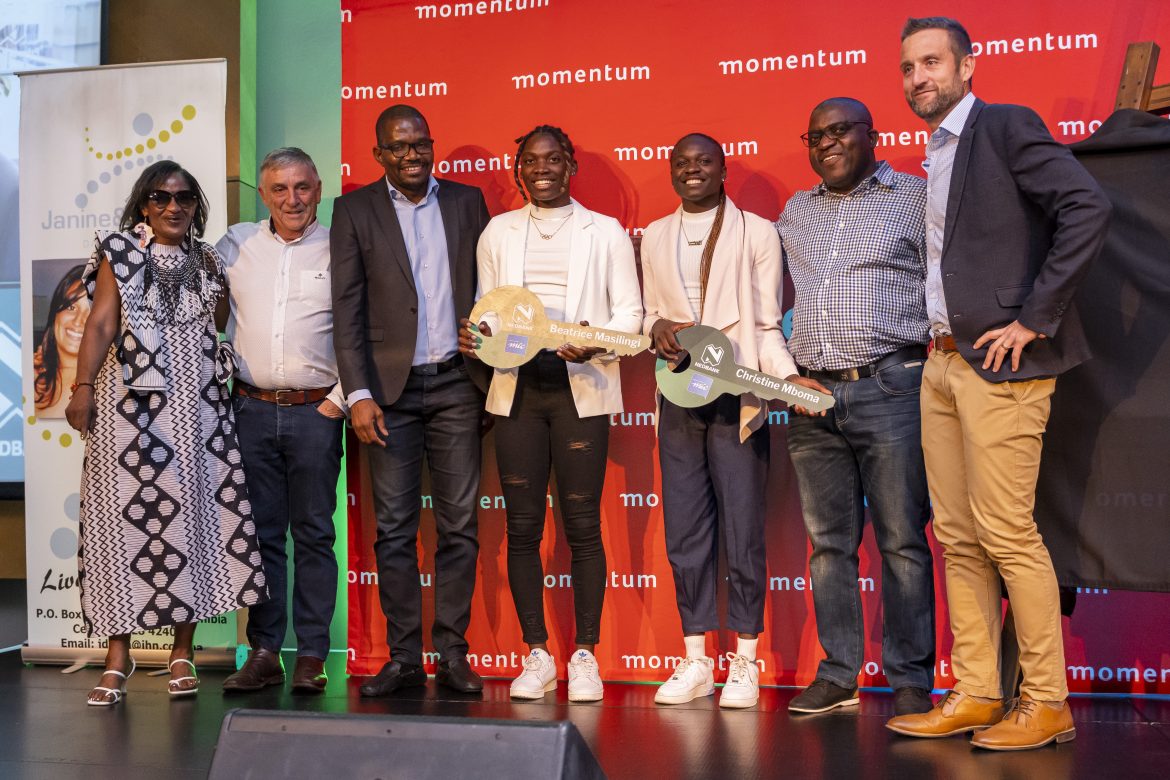 Mboma and Masilingi Receive Houses from Nedbank and MTC