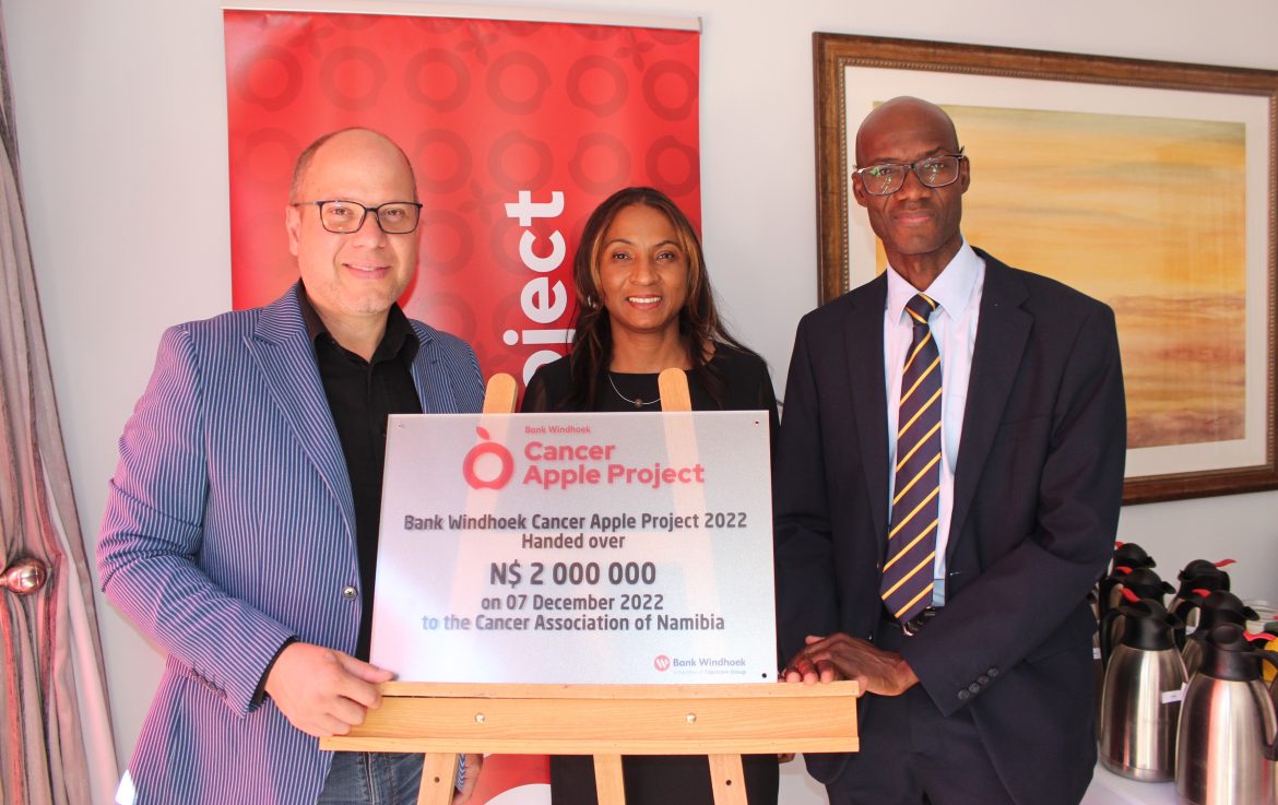 The Bank Windhoek Cancer Apple Projects reaches N$33.9 million in raised funds