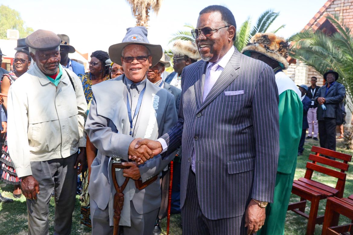 President Geingob Pays Tribute to Late Chief Stefanus Goliath’s Legacy