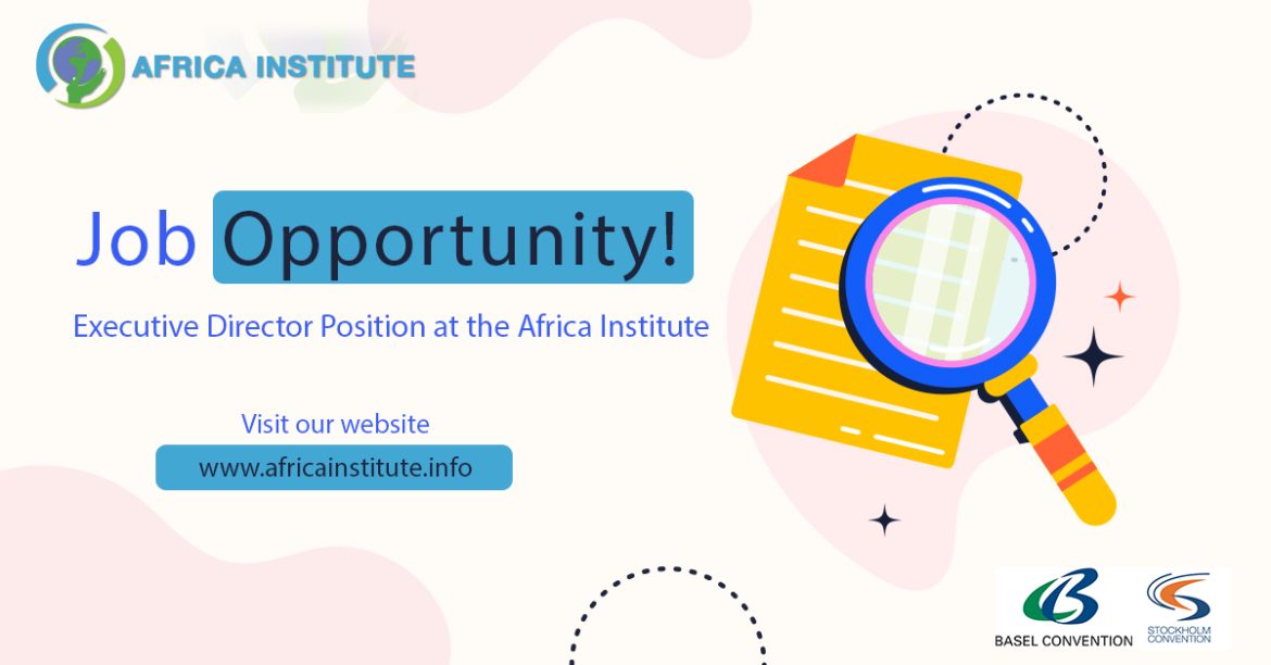 Job Opportunity: Executive Director Position at the Africa Institute
