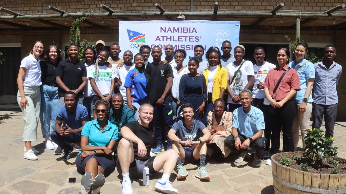 Namibia hosts Athlete365 Career+ workshop to support athletes in their career transition
