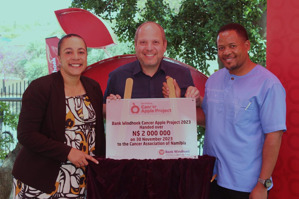 Bank Windhoek Apple Cancer Project Raises N$2 Million