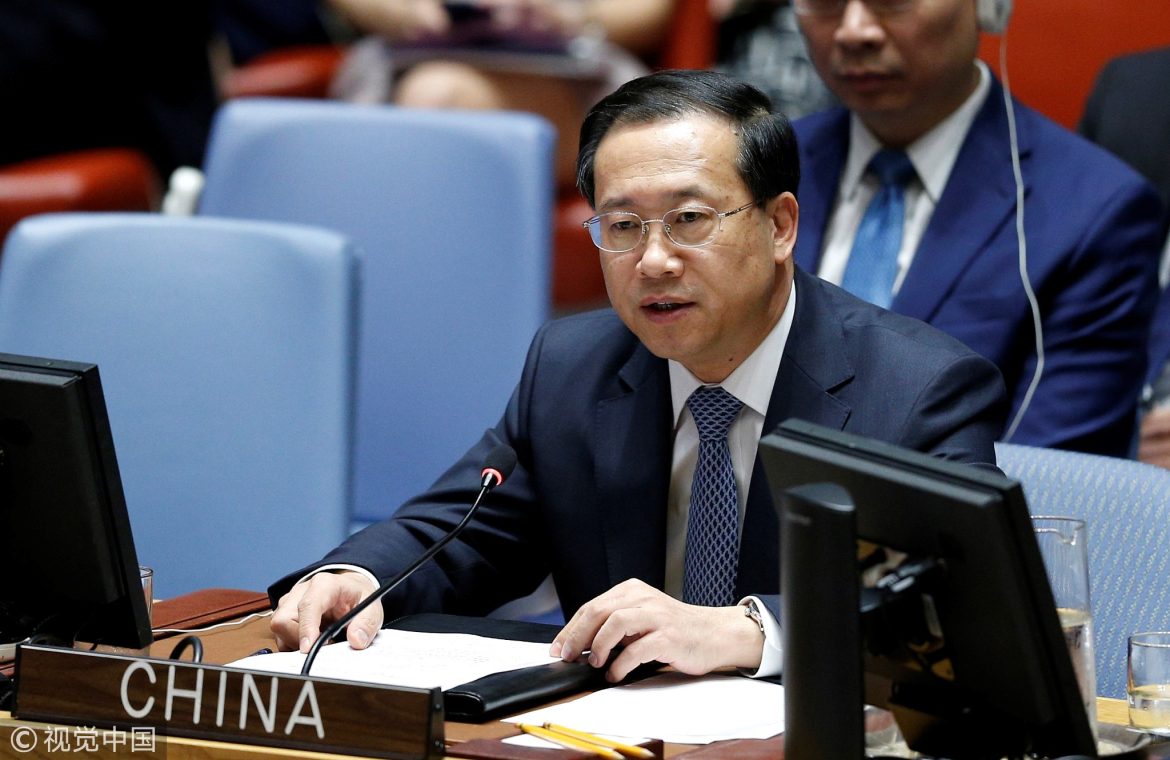 Chinese envoy criticizes U.S. handling of resolution on South Sudan sanctions