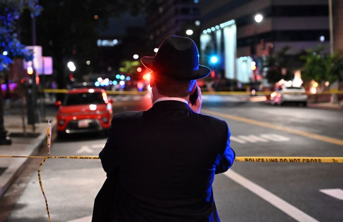 Israeli PM condemns killing of embassy staff in U.S. as “antisemitic attack”