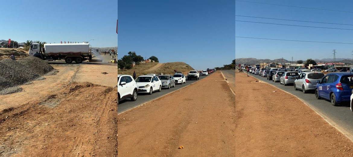 HEAVY TRAFFIC CONGESTION