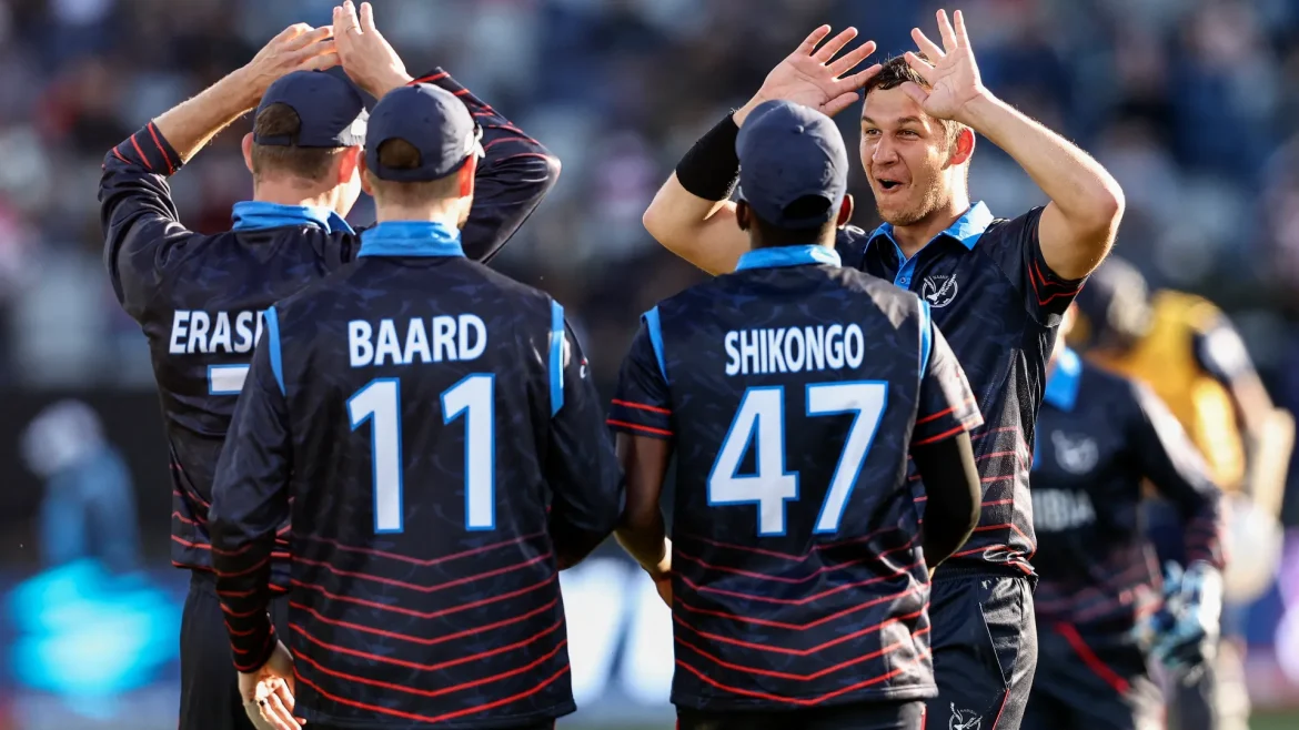 Namibia Stuns Sri Lanka with 55-Run Victory in T20 World Cup Opener