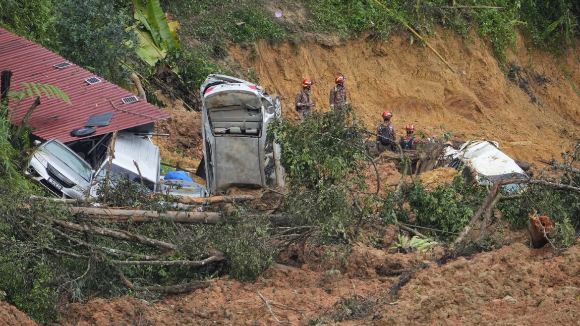11 killed in landslides in Malaysia’s Sabah state