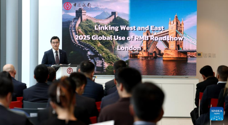 Bank of China promotes RMB’s global use at London roadshow