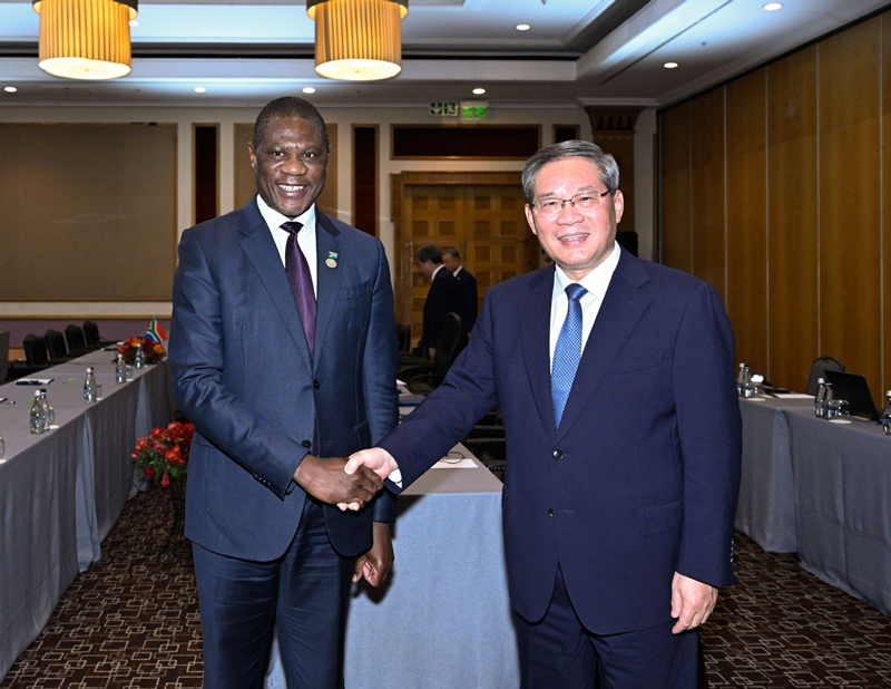 China pledges to deepen cooperation with South Africa — Premier Li
