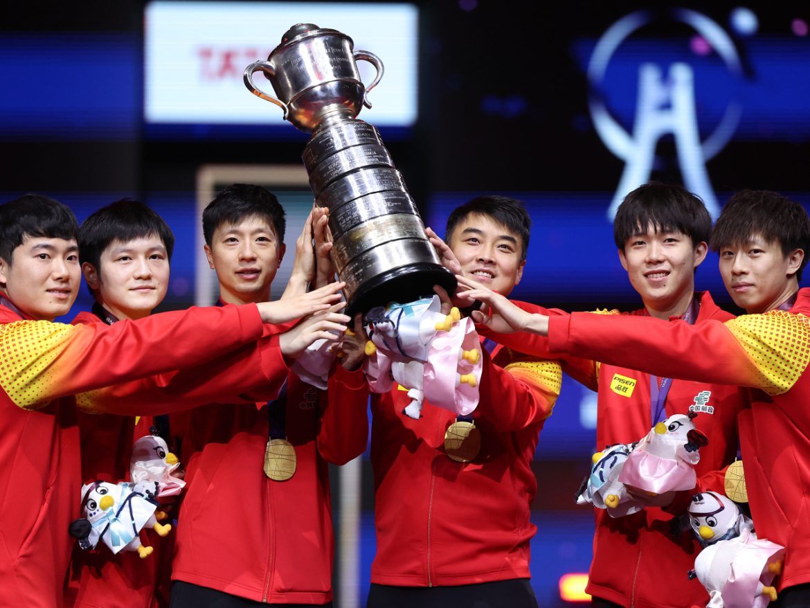 China kicks off title defense with comfortable win at ITTF Mixed Team World Cup